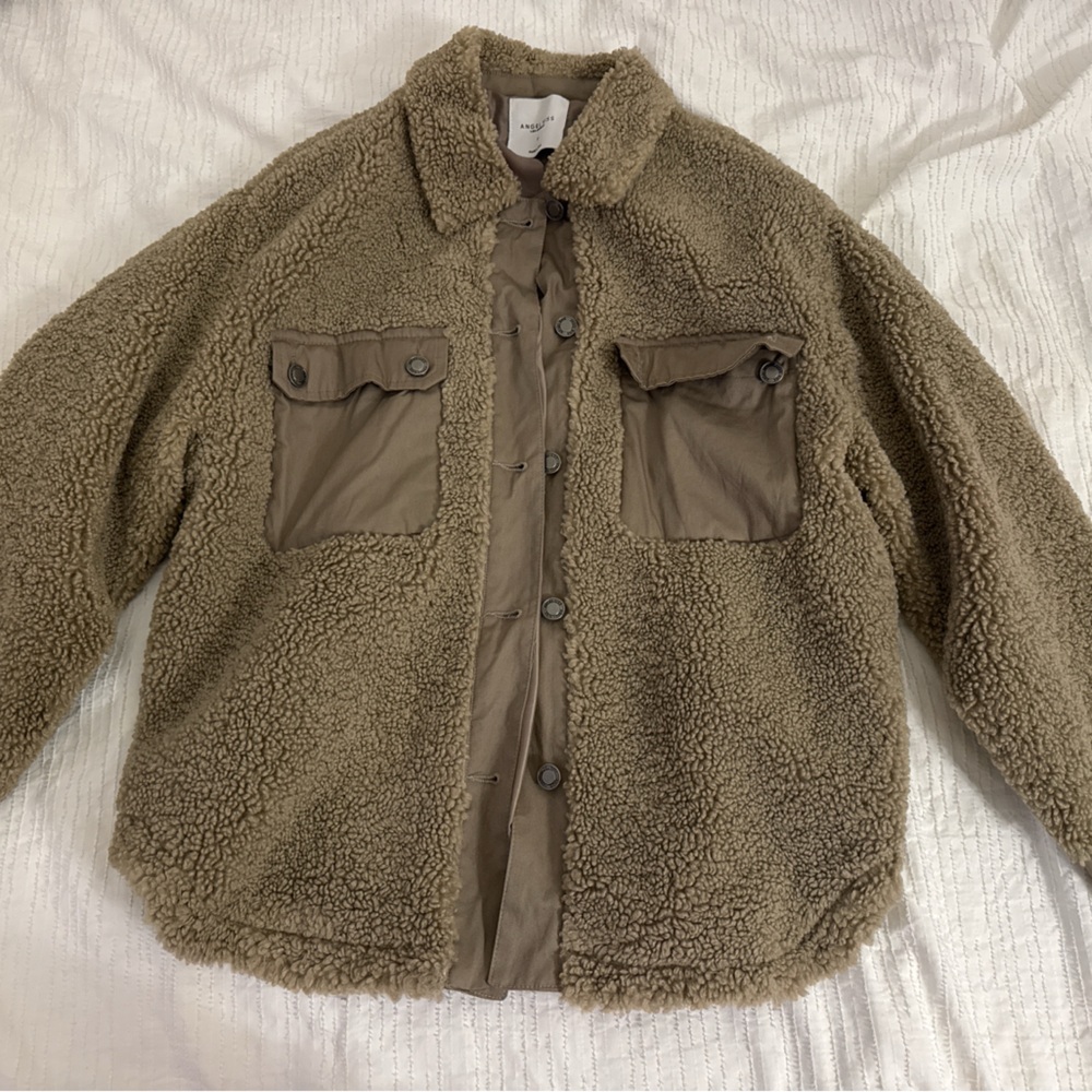 Angel Kiss Brown Teddy Jacket